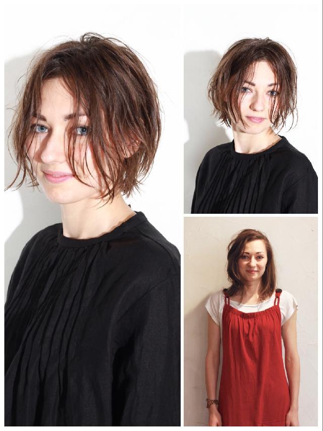 のヘアカタログ画像