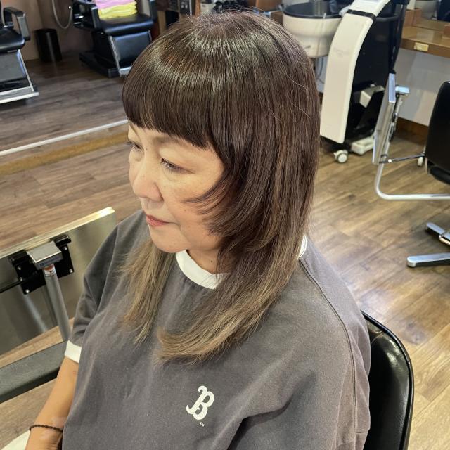のヘアカタログ画像