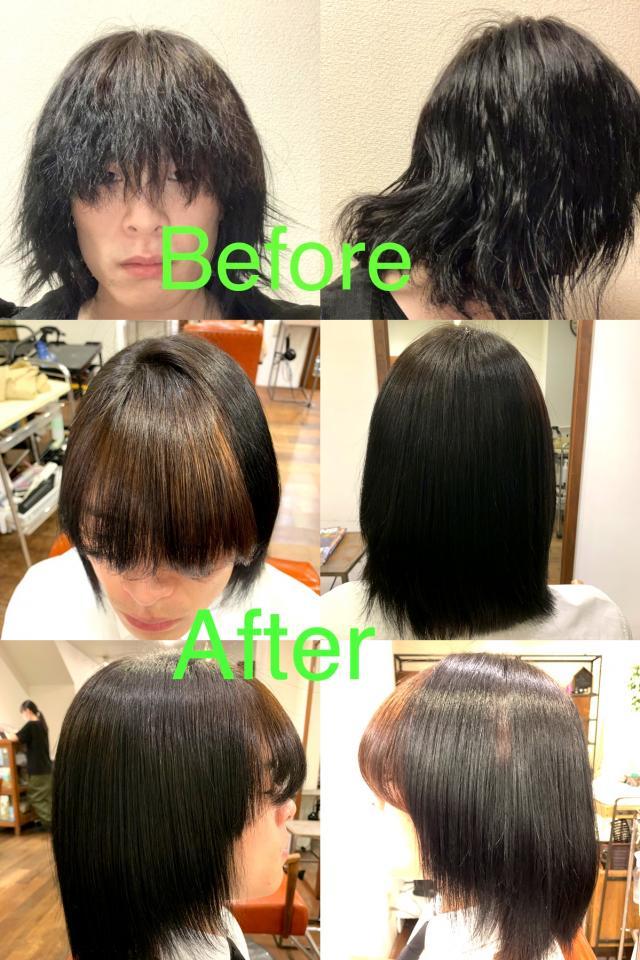 のヘアカタログ画像