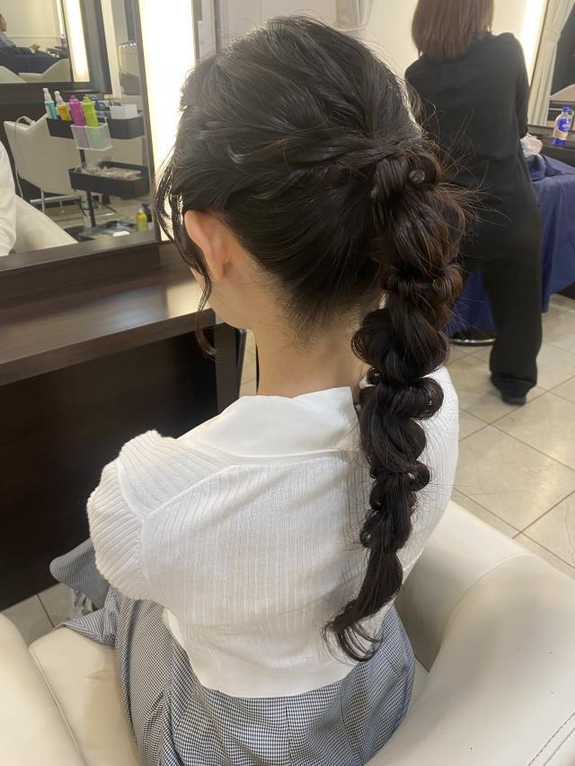 のヘアカタログ画像