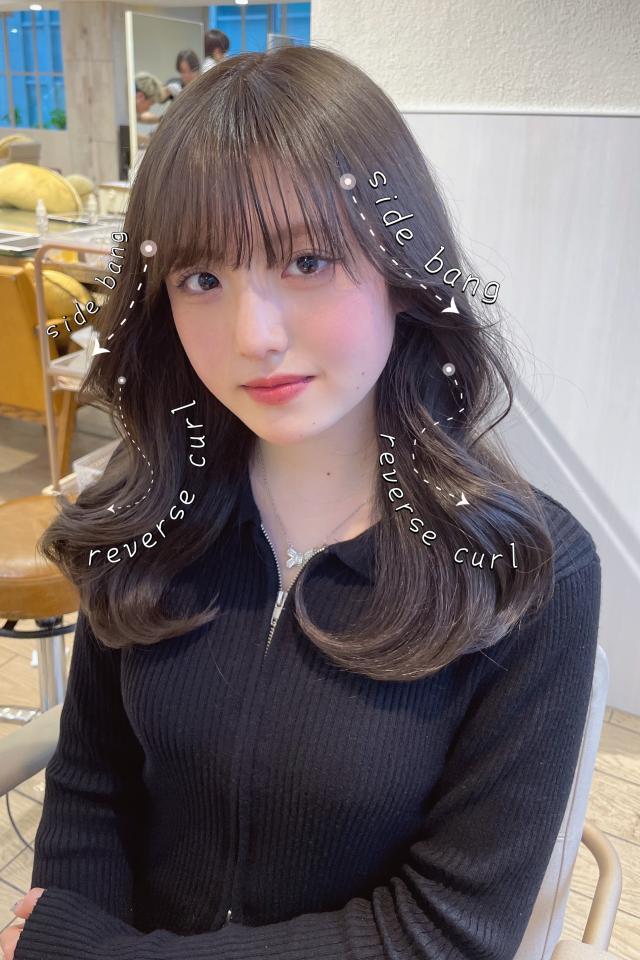 のヘアカタログ画像