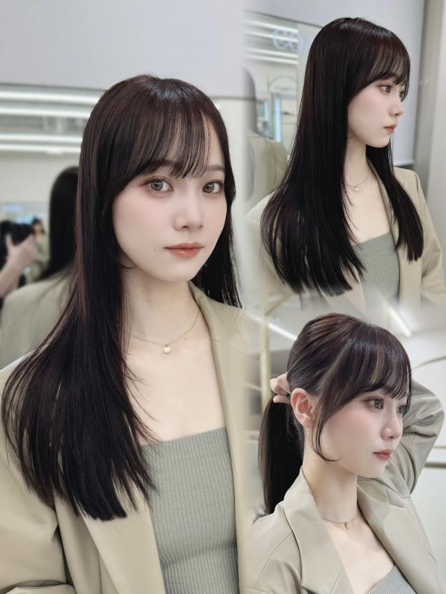 のヘアカタログ画像