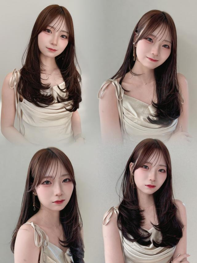 のヘアカタログ画像