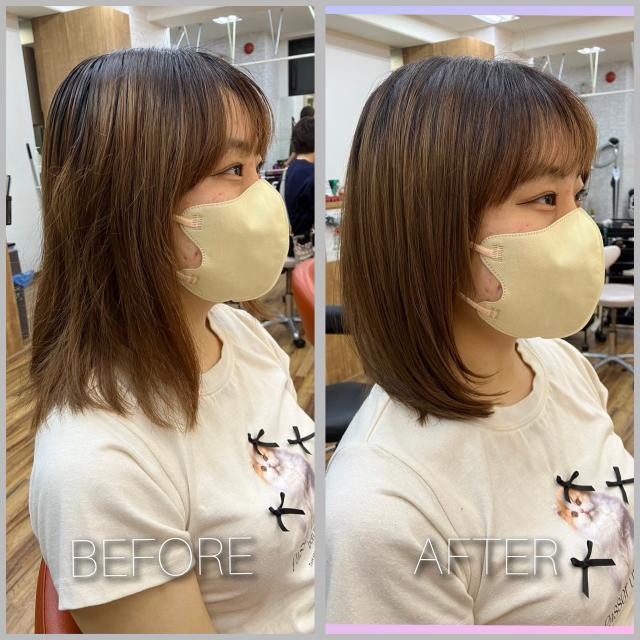 のヘアカタログ画像