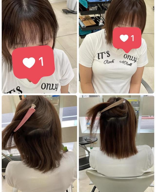 のヘアカタログ画像