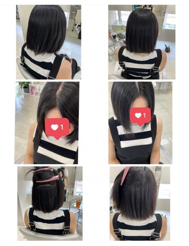 のヘアカタログ画像