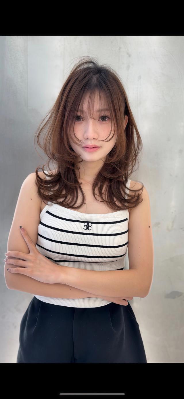 のヘアカタログ画像