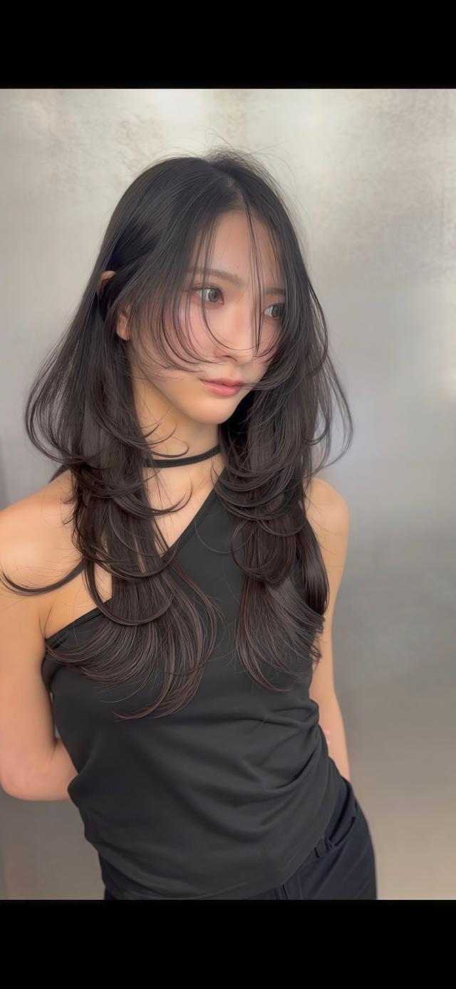 のヘアカタログ画像