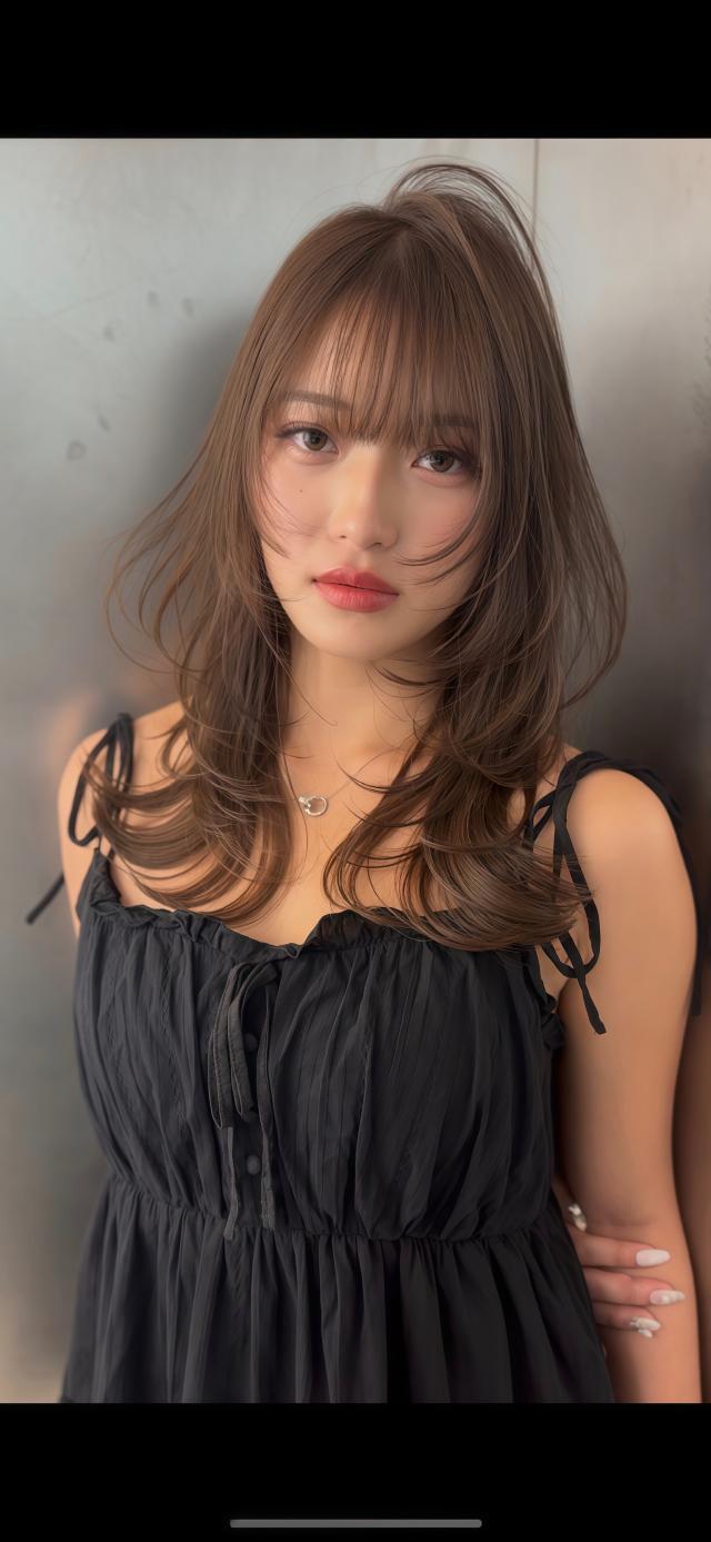 のヘアカタログ画像