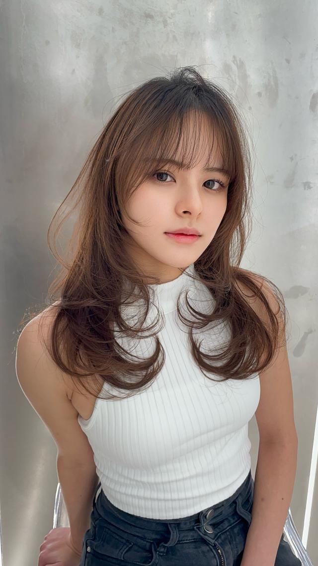 のヘアカタログ画像