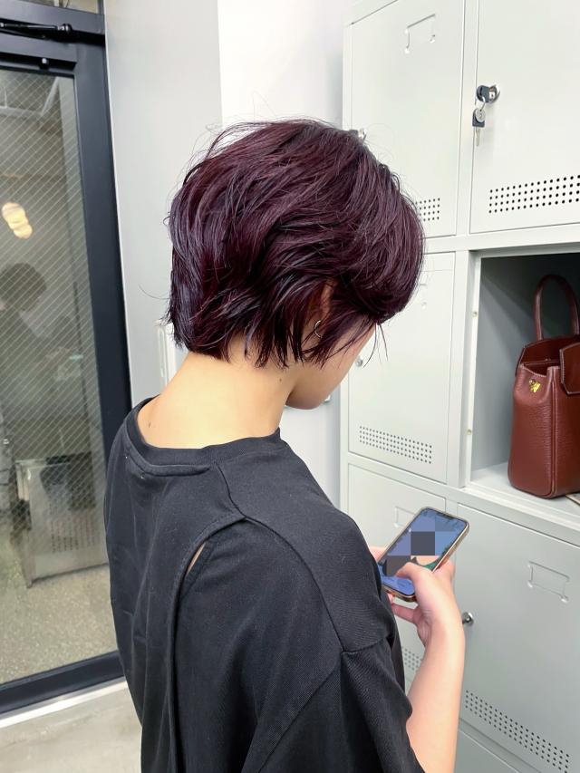 のヘアカタログ画像