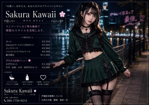 美容室Sakura Kawaiiのメイン画像①