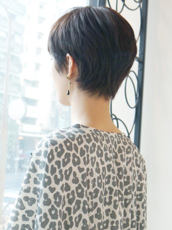 透けるような大人かわいいベリーショート Hair Jurer Deux カットモデル サロンモデル探しはmodeca モデカ