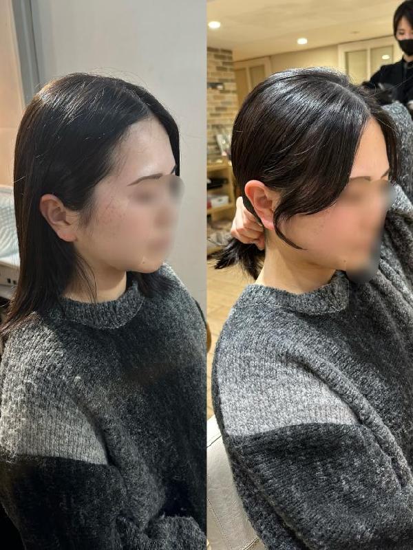 のヘアカタログ画像