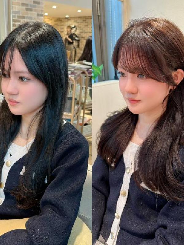 のヘアカタログ画像