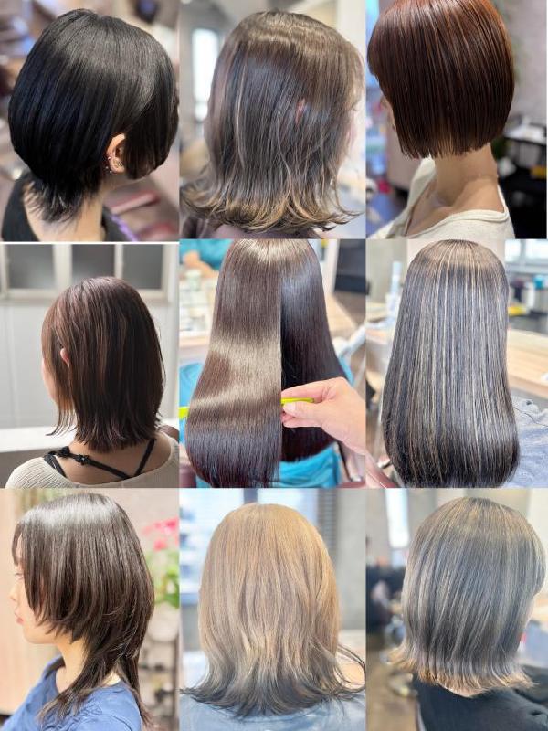 のヘアカタログ画像