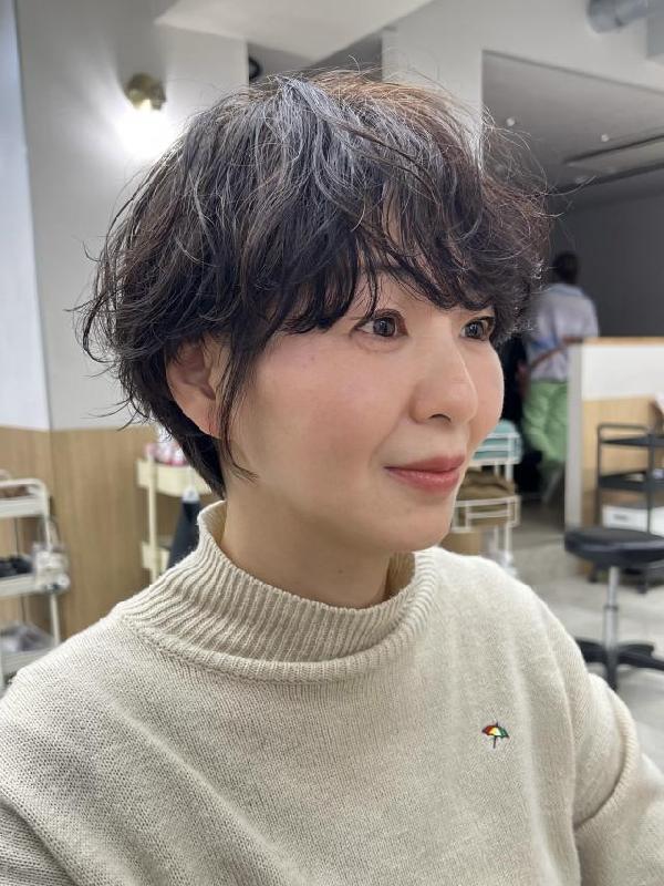 のヘアカタログ画像
