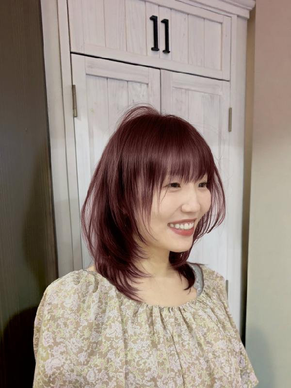 のヘアカタログ画像
