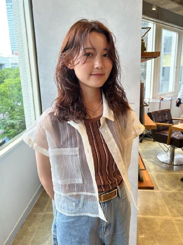 のヘアカタログ画像