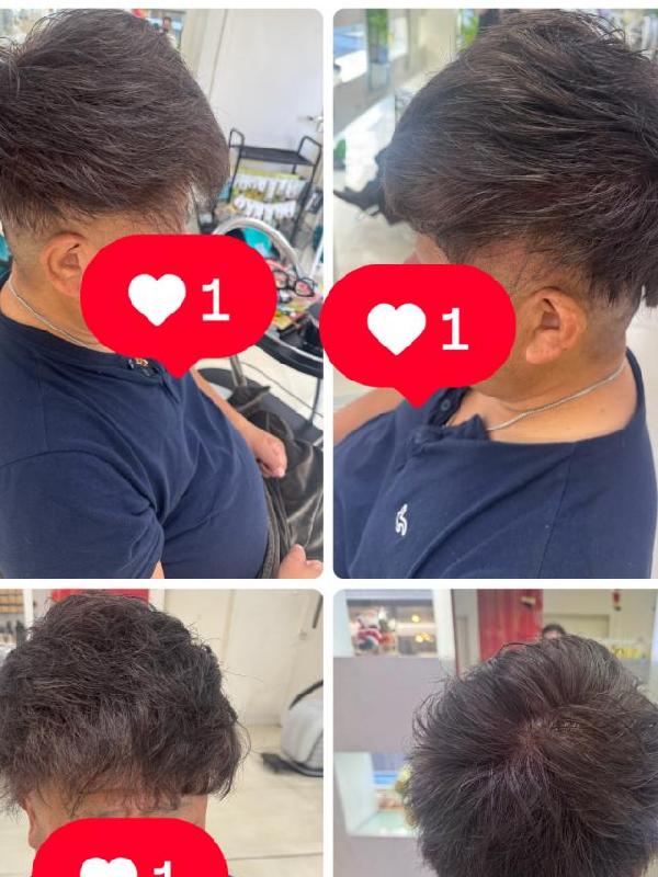 のヘアカタログ画像