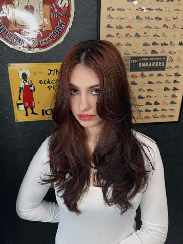 のヘアカタログ画像