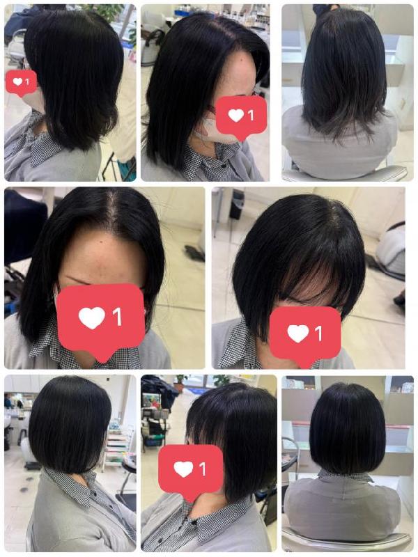 のヘアカタログ画像