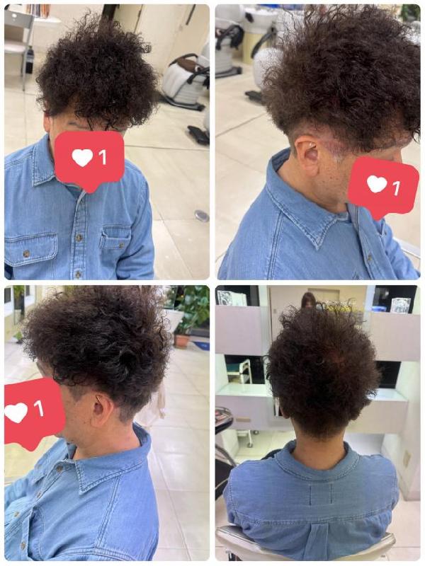 のヘアカタログ画像