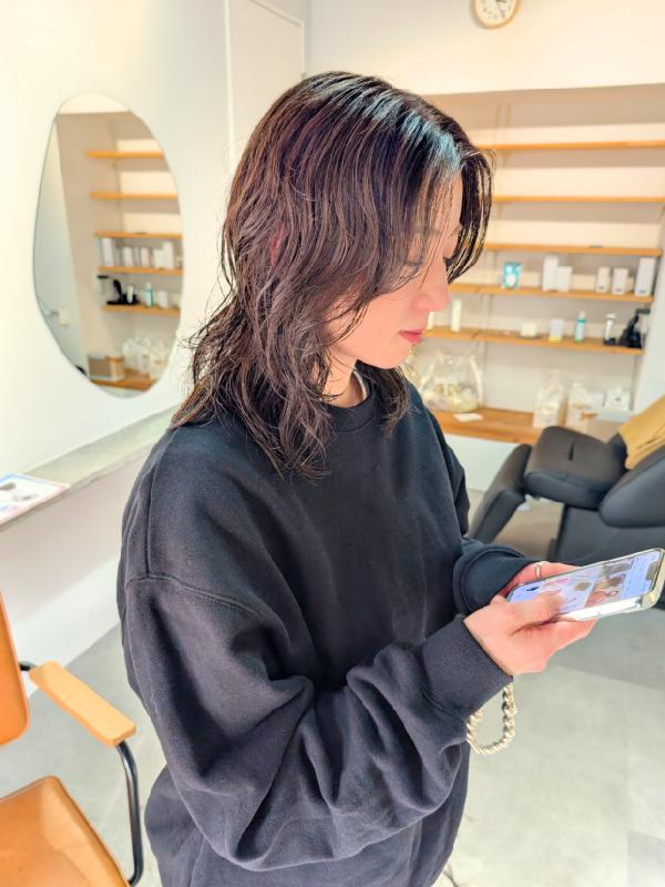 のヘアカタログ画像