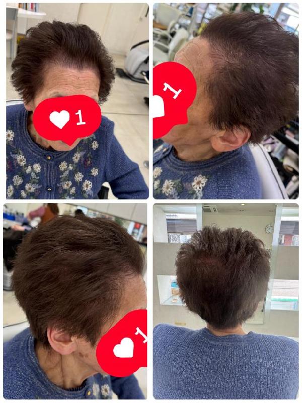 のヘアカタログ画像