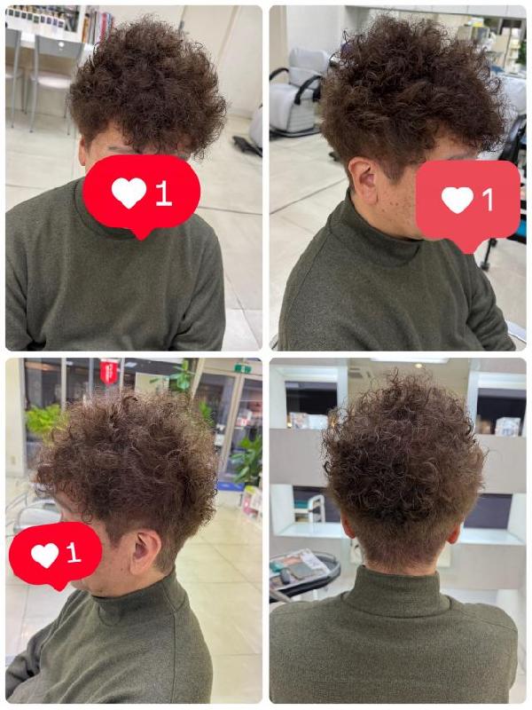 のヘアカタログ画像