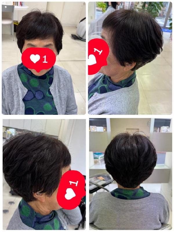 のヘアカタログ画像