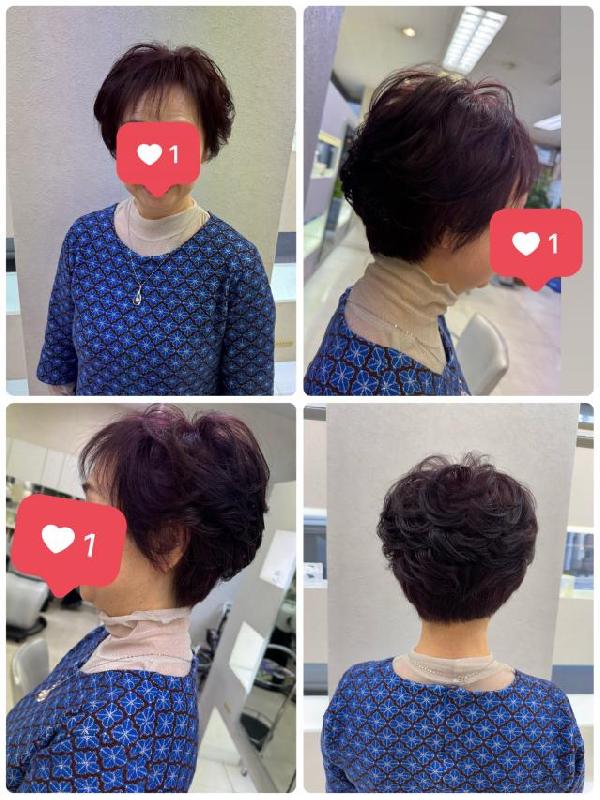 のヘアカタログ画像