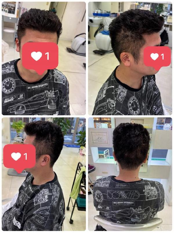 のヘアカタログ画像