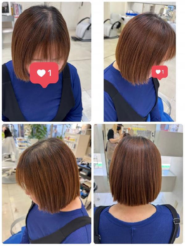 のヘアカタログ画像