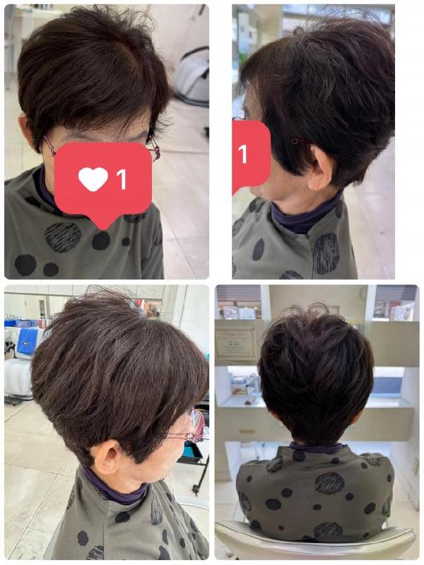 のヘアカタログ画像