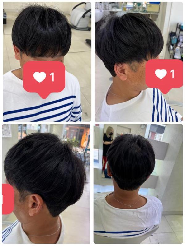 のヘアカタログ画像