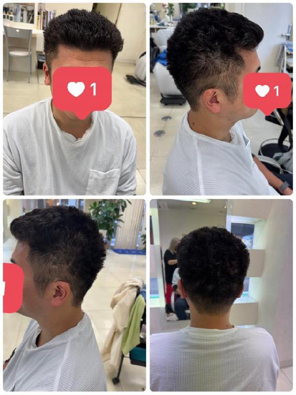 のヘアカタログ画像