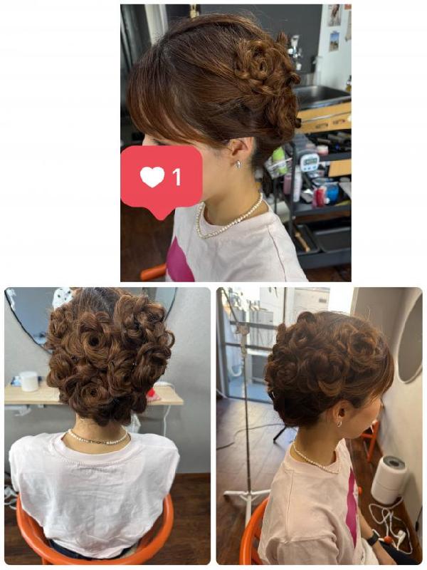 のヘアカタログ画像