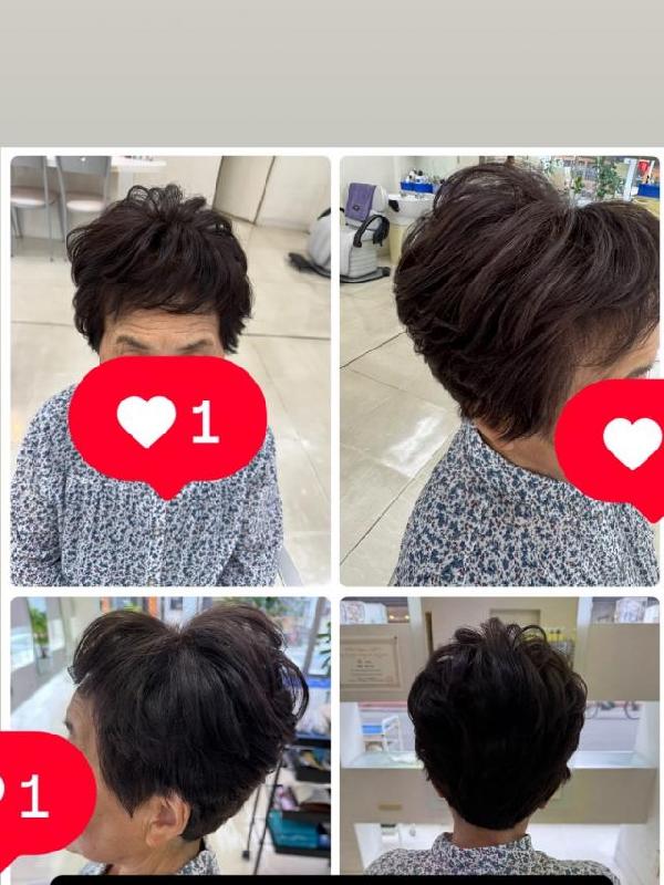 のヘアカタログ画像