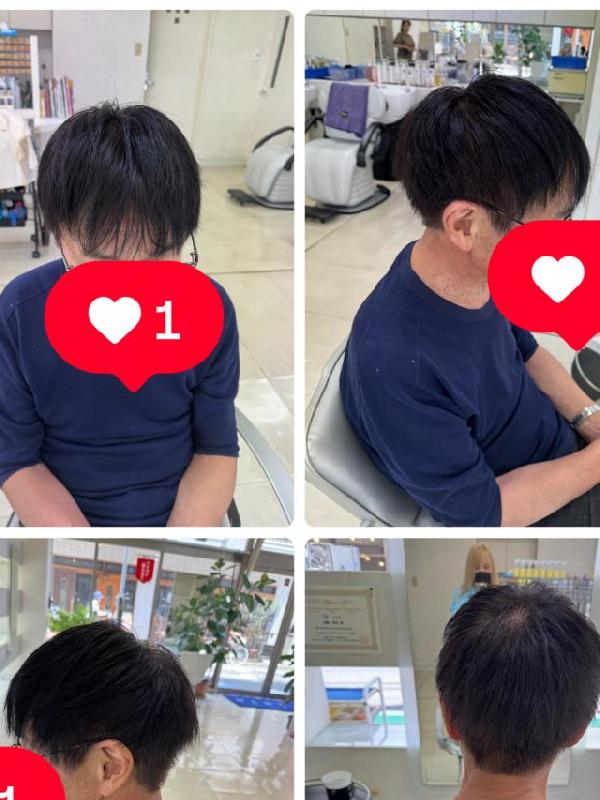 のヘアカタログ画像