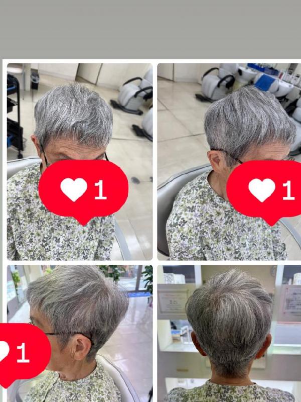 のヘアカタログ画像
