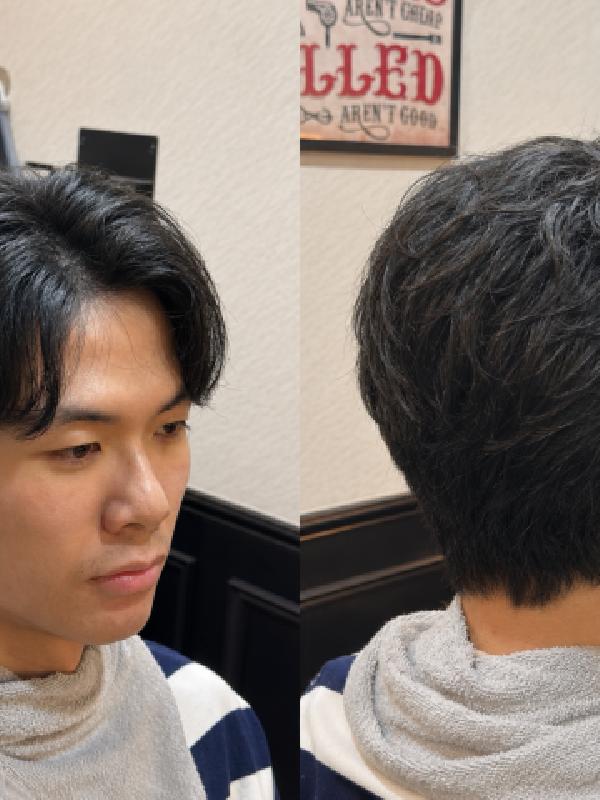 のヘアカタログ画像
