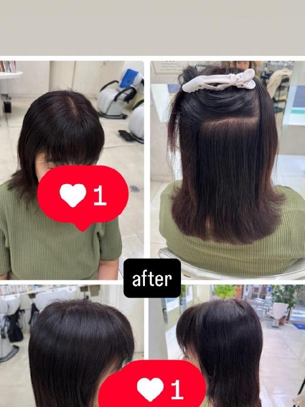 のヘアカタログ画像