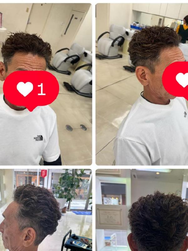 のヘアカタログ画像
