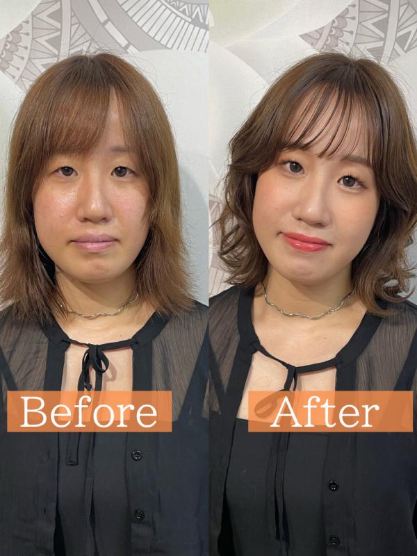 のヘアカタログ画像