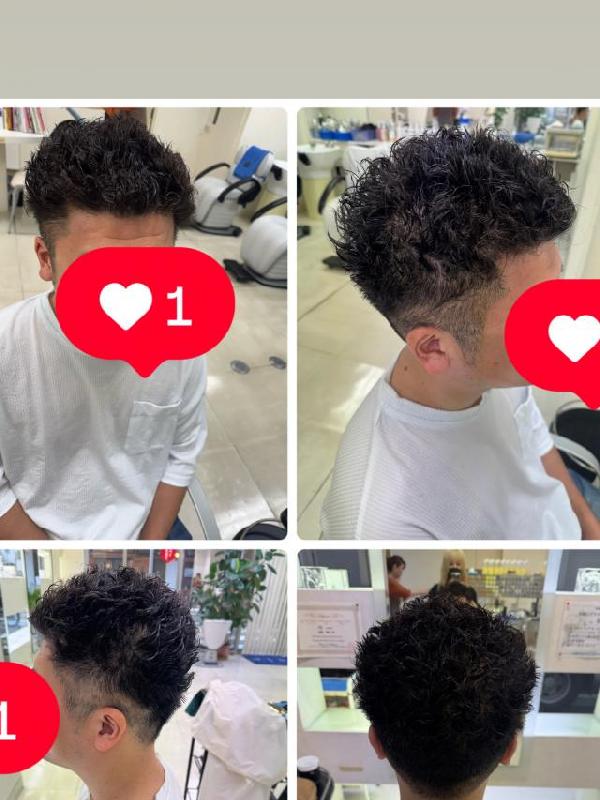 のヘアカタログ画像