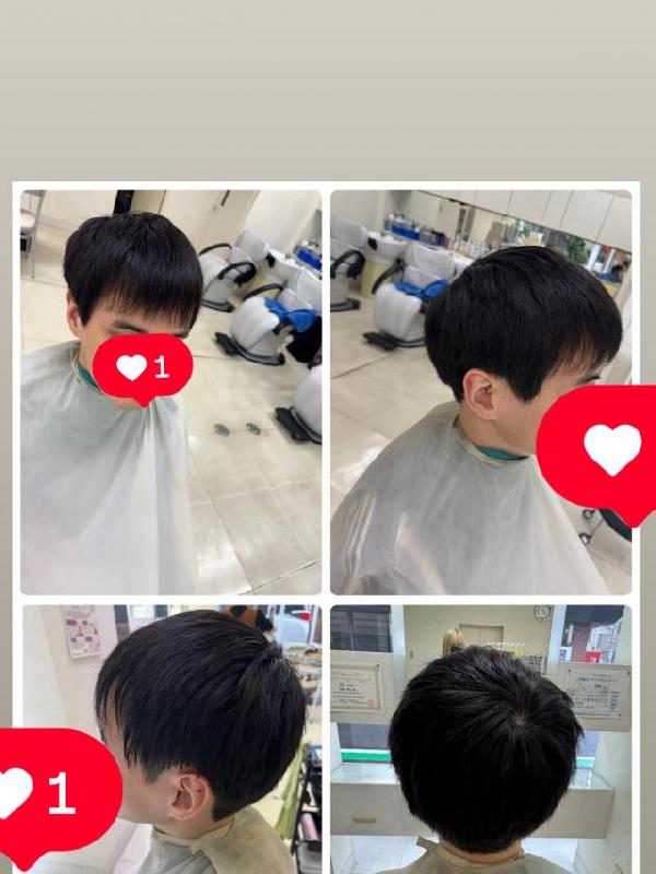 のヘアカタログ画像