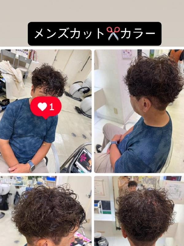 のヘアカタログ画像