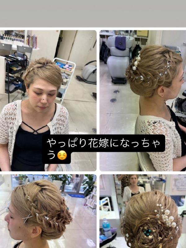 のヘアカタログ画像
