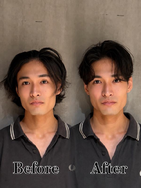のヘアカタログ画像